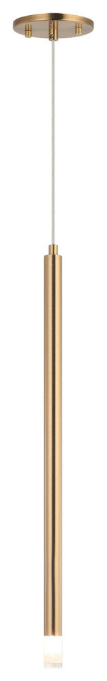 Matteo Lighting C63101AG Pendant, Aged Gold Brass Finish