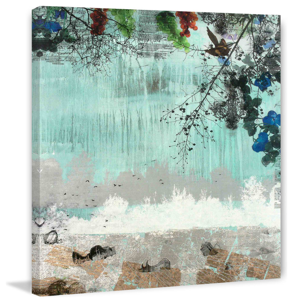 "Lost River" Painting Print on Canvas by Tracy Silva Barbosa