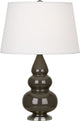 Robert Abbey RA-TE32X 1-Light Accent Lamp, Small Triple Gourd