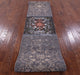 2' 6" X 14' 4" Runner Modern Wool and Silk Handmade Rug Q11838