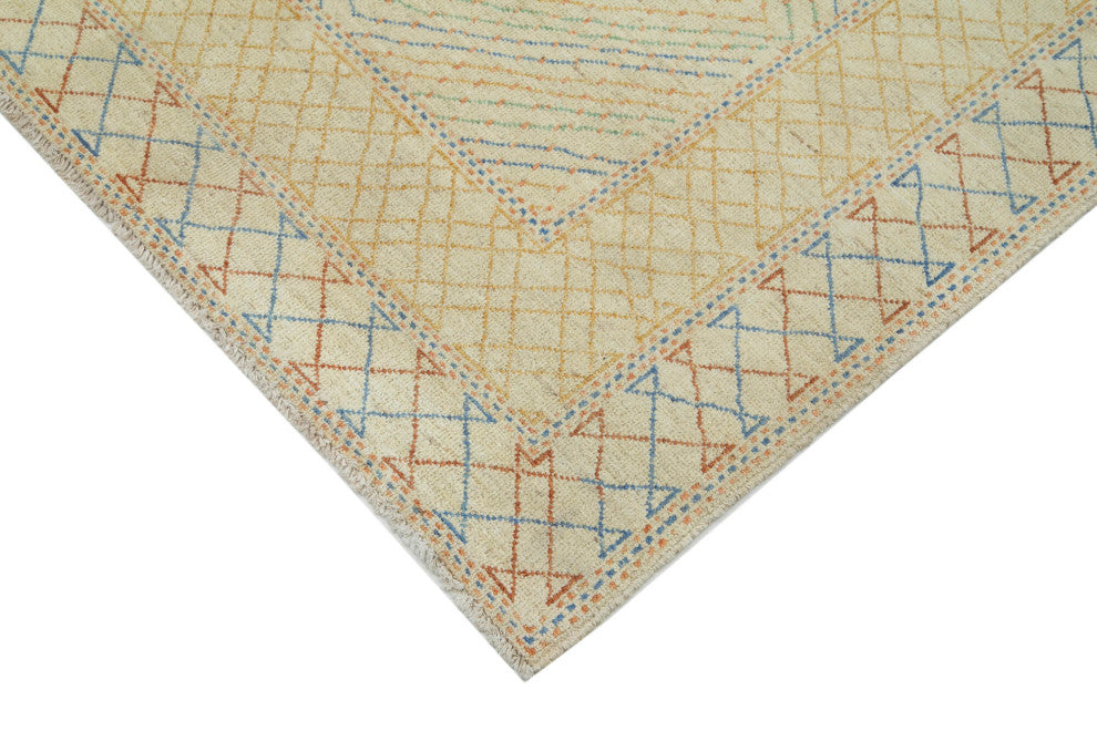 Rug N Carpet - Handmade Oriental 6' 2" x 8' 9" One-of-a-Kind Oushak Area Rug