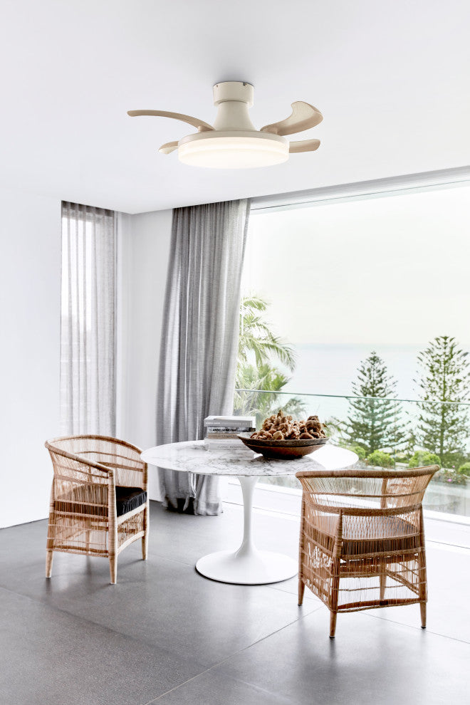 Fanaway Orbit 36" Ceiling Fan With Light, Matte White