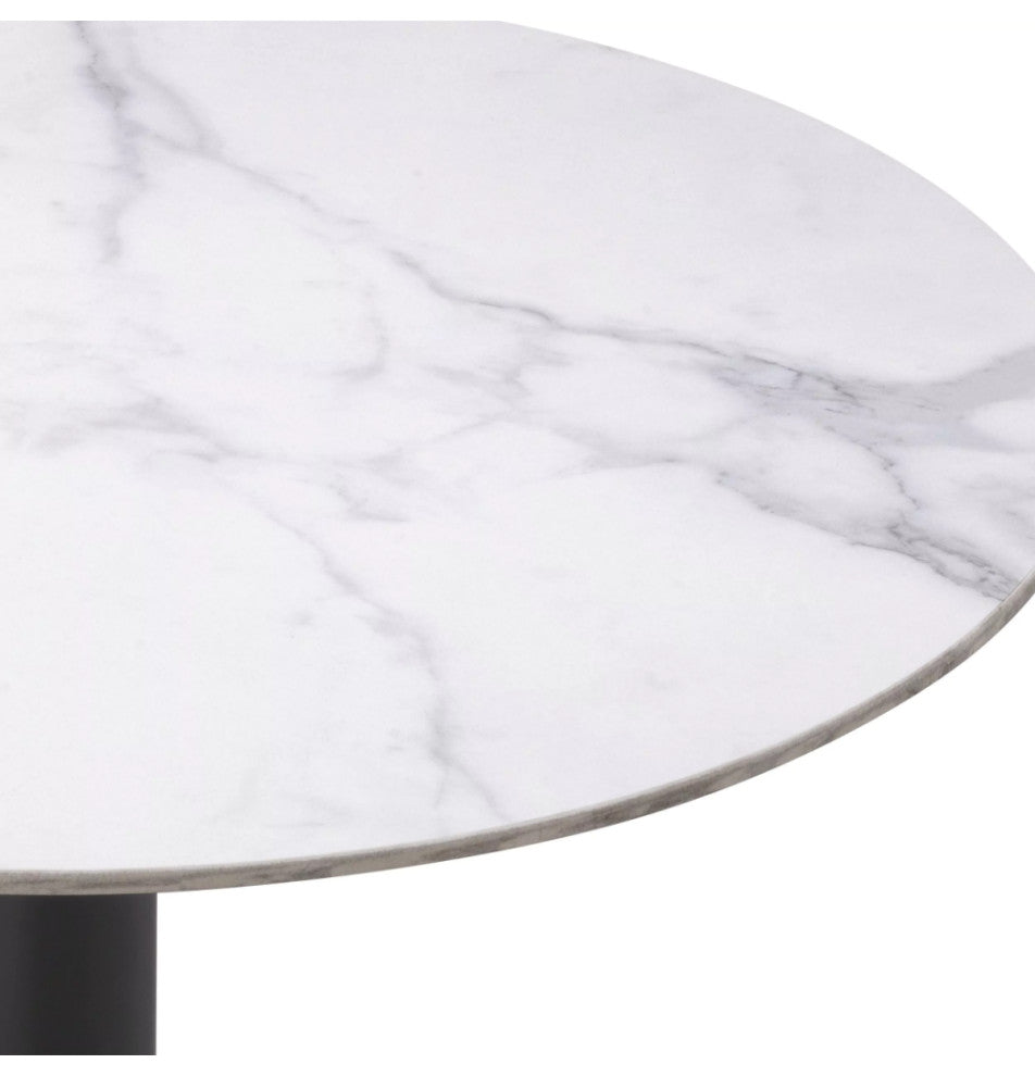 Modern Round Dining Table, Eichholtz Trevor