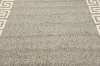 Unique Loom Gray Athens Modern 5' 0 x 8' 0 Area Rug