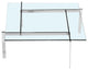 Modern Classics Pika 61 Coffee Table, Clear