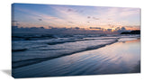 "Blue Sunset Sea Waves Thailand" Oversized Beach Wall Art, 1 Panel, 60"x28"