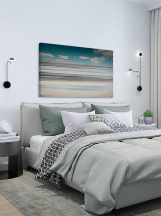 "Cloudy Day" Print on Canvas, 18"x12"