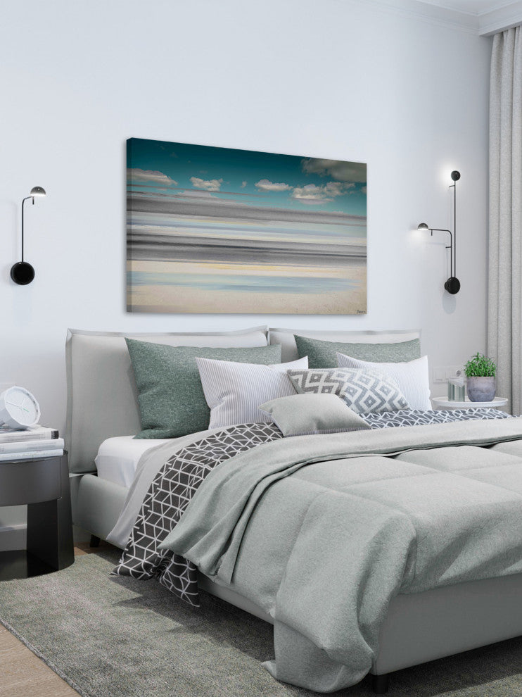 "Cloudy Day" Print on Canvas, 18"x12"
