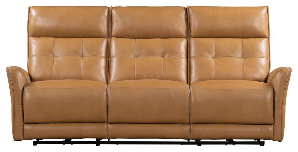 Gershwin Lucca Butterscotch Power Reclining Sofa and Two Recliners