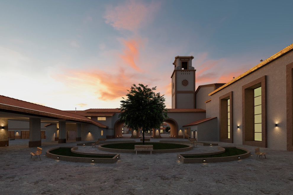 Piazza Outdoor Wall Sconce