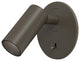 Astro Micro Recess Switched, Indoor Reading Light (Bronze)