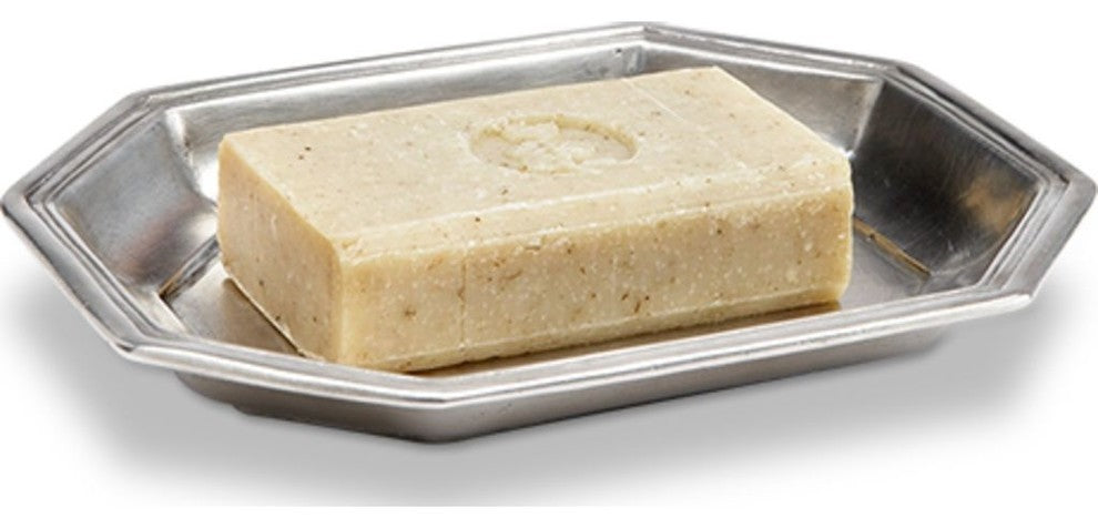 Match Dolomiti Soap Dish, Pewter