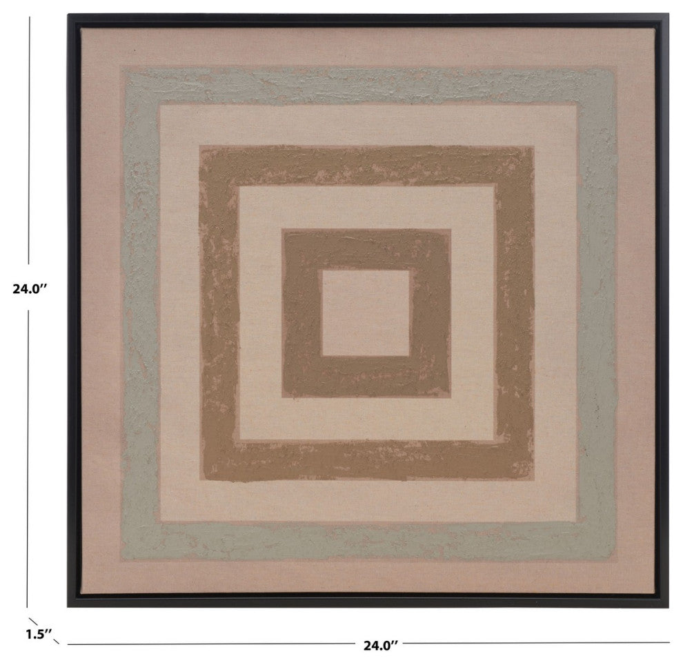 Safavieh Stonebridge 24 x 24 Wall Art