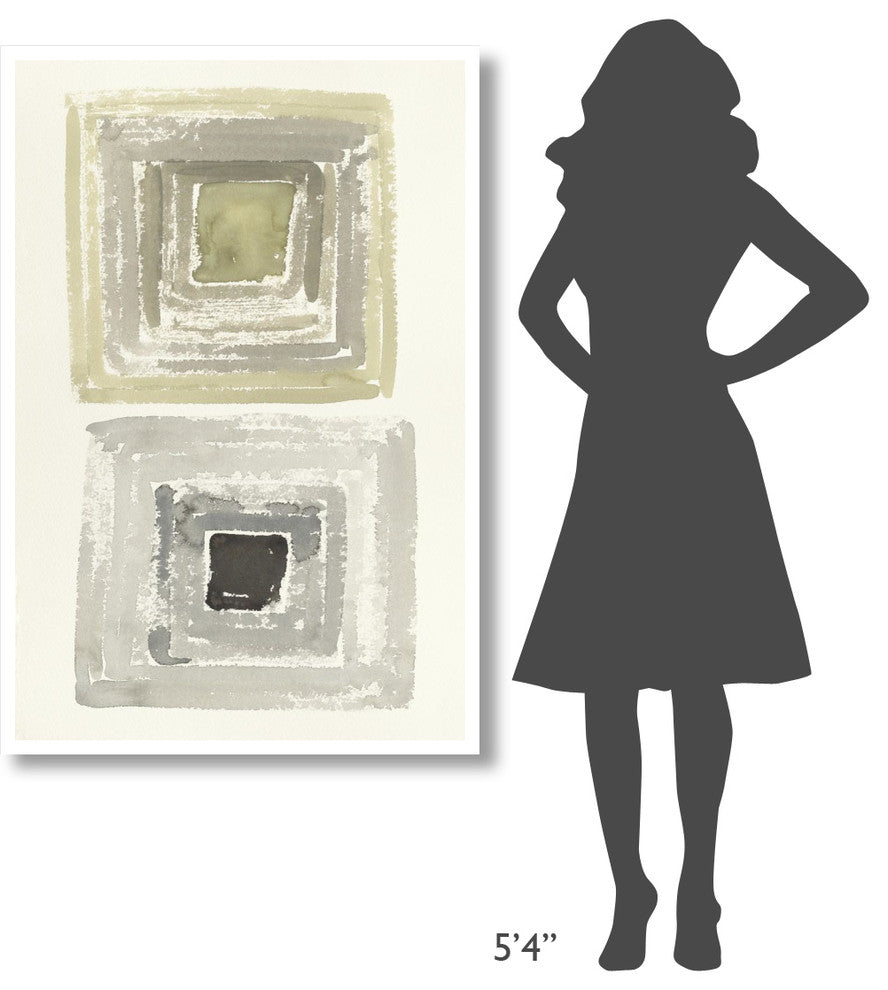 "Tunnels II" Digital Paper Print by Shirley Novak, 34"x50"