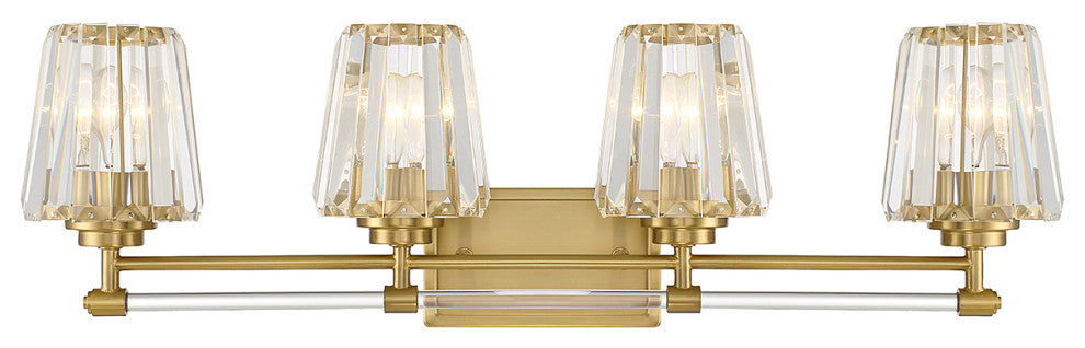 Savoy House - 8-6001-4-322 - Four Light Bathroom Vanity from the Garnet