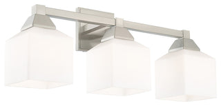Livex Lighting Brushed Nickel 3-Light Bath Vanity