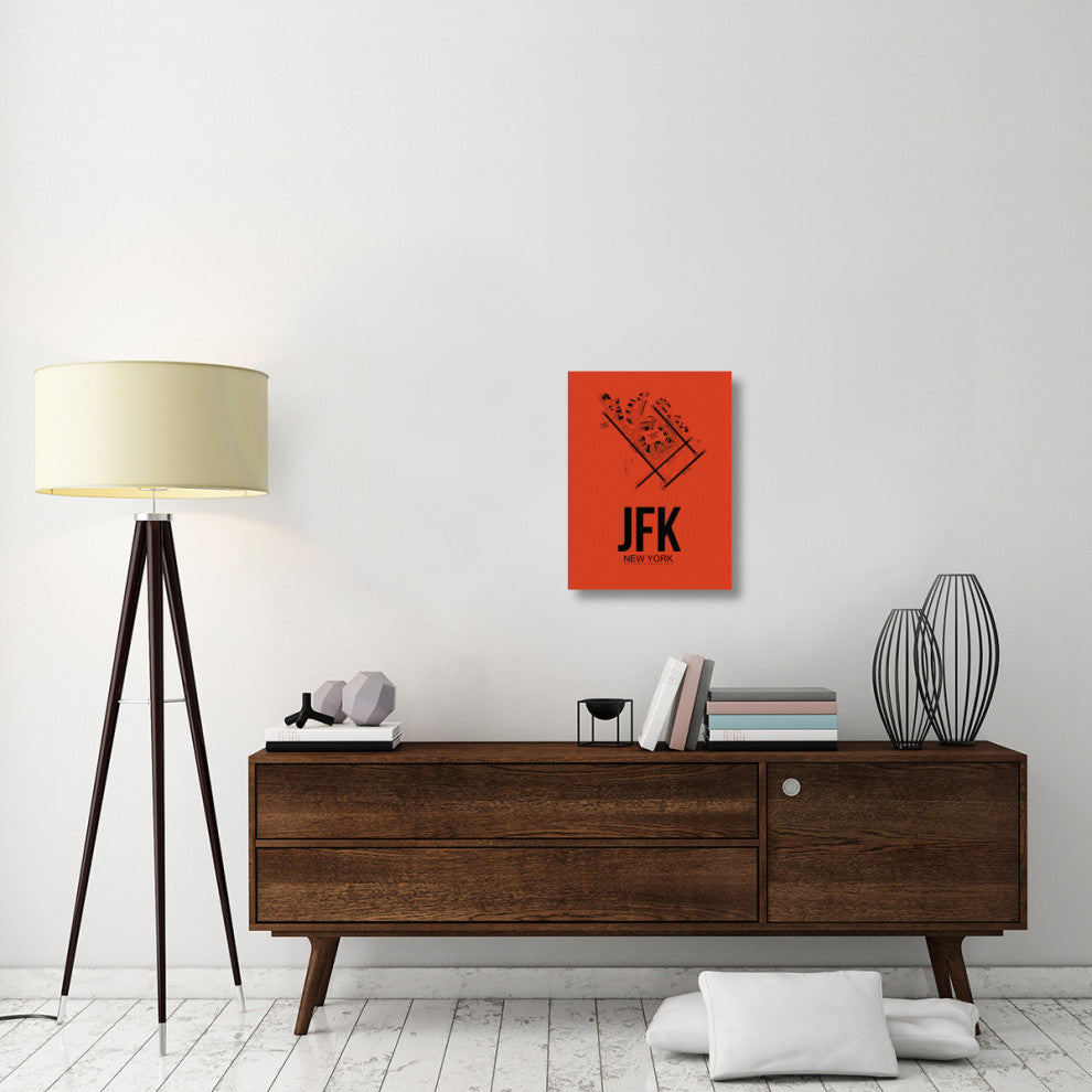 "JFK New York Airport Orange" Fine Art Print