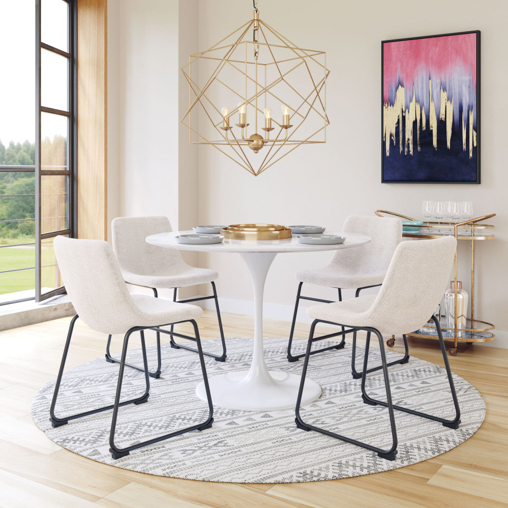 Smart Dining Chair, Set of 2 Ivory