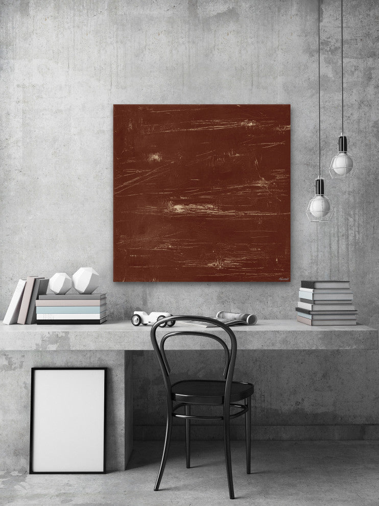 "Better Memory" Painting Print on Wrapped Canvas, 24x24