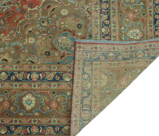 Fine Vintage Distressed Naya Rust/Brown Rug, 9'6x12'6