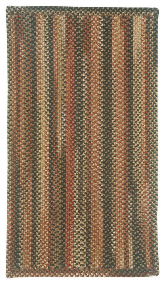 Capel Manchester Brown Hues 0048_700 Braided Rugs - 24" X 8' Runner Runner