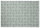 Criss Cross Bunnies Easter Chenille Rug, Breezeway Green, 5'x7'