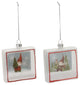 Glass Gnome Shadow Box Ornament, 6-Piece Set