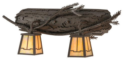 25W Pine Branch Valley View 2 LT Vanity Light
