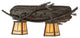 25W Pine Branch Valley View 2 LT Vanity Light