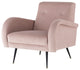 Hugo Blush Fabric Occasional Chair