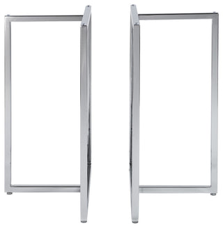 Legend Dining Table Bases Only, Chrome