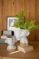 Kalalou Cdv2039 Set Of Two Ceramic Smooching Planters