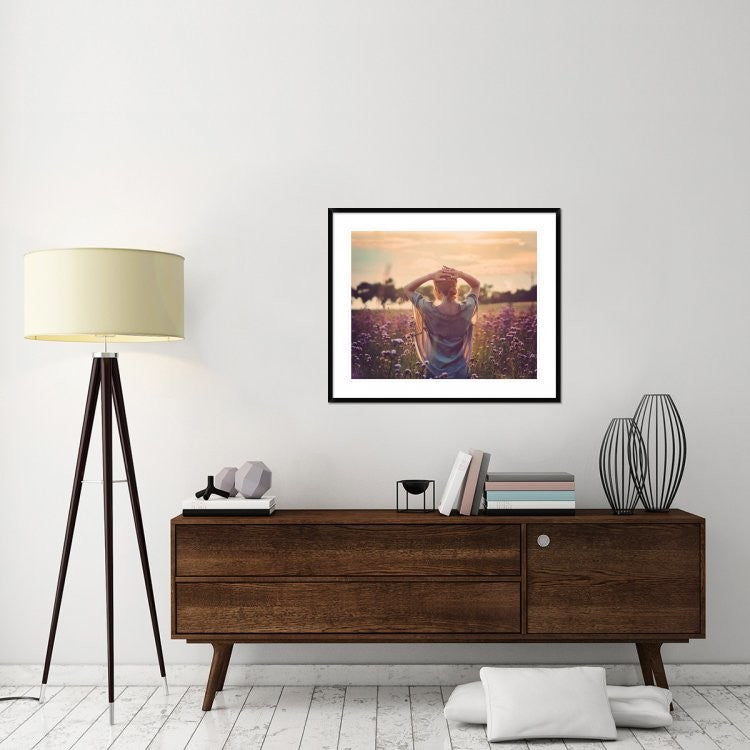 "Sunset" Framed Digital Print by Magdalena Wolk, 38"x32"