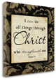 "Through Christ" By Jennifer Pugh, Giclee Print on Gallery Wrap Canvas
