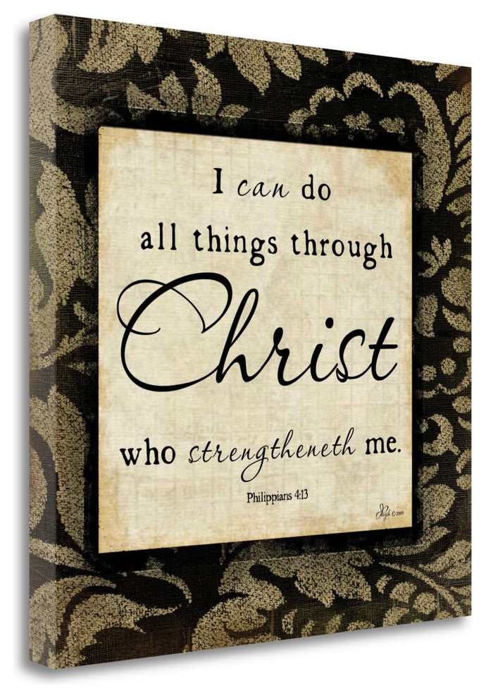 "Through Christ" By Jennifer Pugh, Giclee Print on Gallery Wrap Canvas