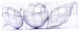 Vickerman Mc191207 4- 7" Silver Matte Jewel Christmas Ornament Set, Pack of 3