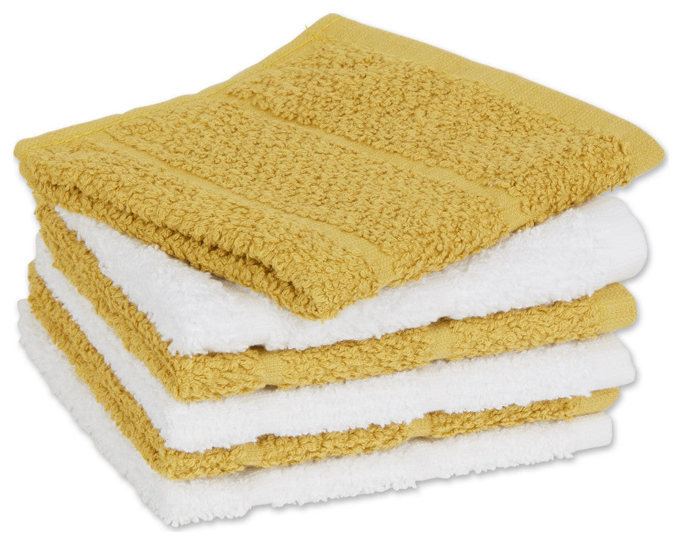 Lemongrass Basic Chef Terry Dishcloth (Set of 6)