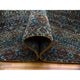 Brown 100% Plush Wool Hand Knotted Kohinoor Herat Design Round Rug 8'x8'