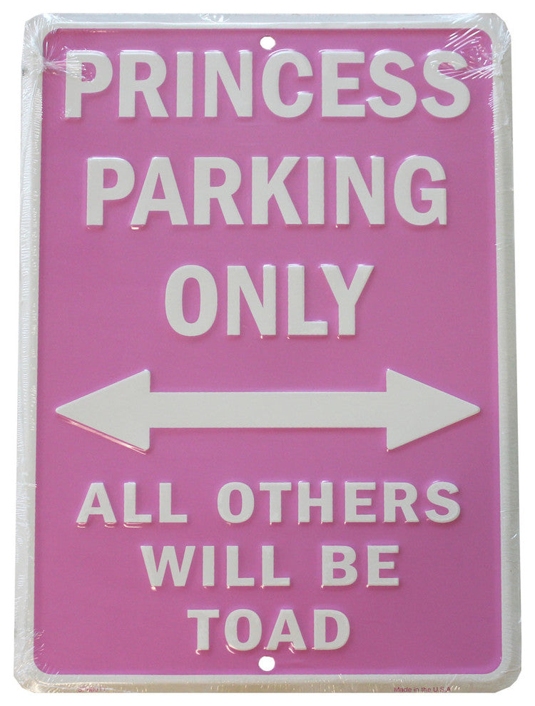 Princess Parking Sign, no crown