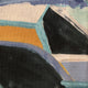 Plutus Blue Modern Print Graphic Print Luxury Throw Pillow, 24"x24"