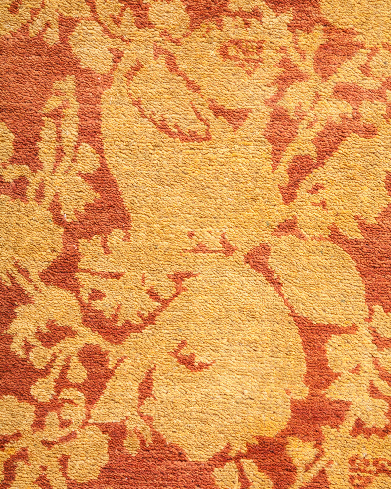 Mogul, One-of-a-Kind Hand-Knotted Area Rug Pink, 8'2"x8'3"