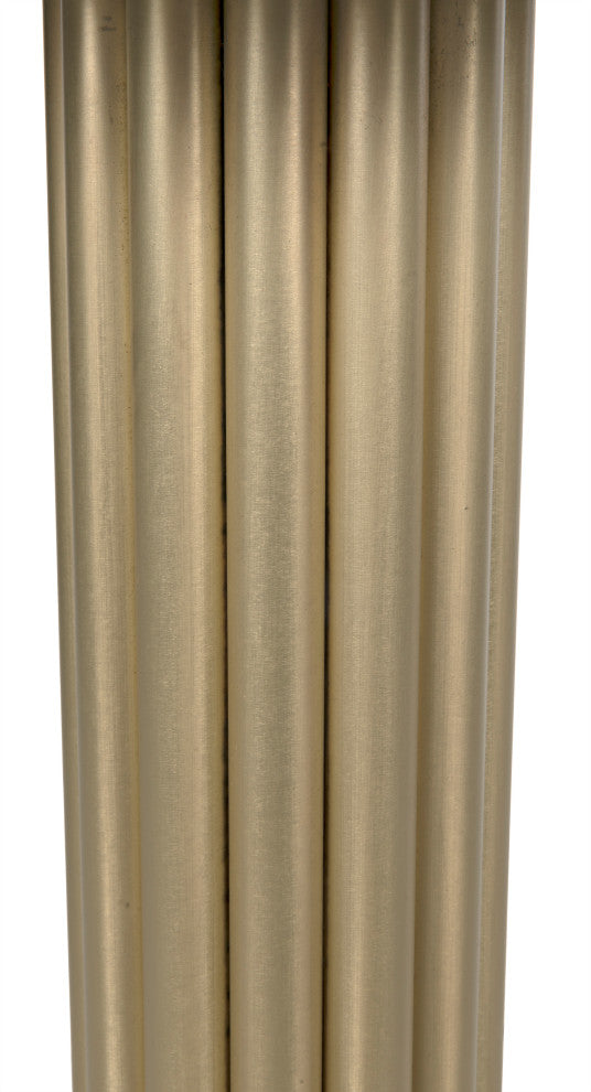 Sedes Bar Stool, Steel With Brass Finish