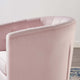 Tufted Armchair Accent Chair, Velvet, Pink, Modern, Living Lounge Hospitality