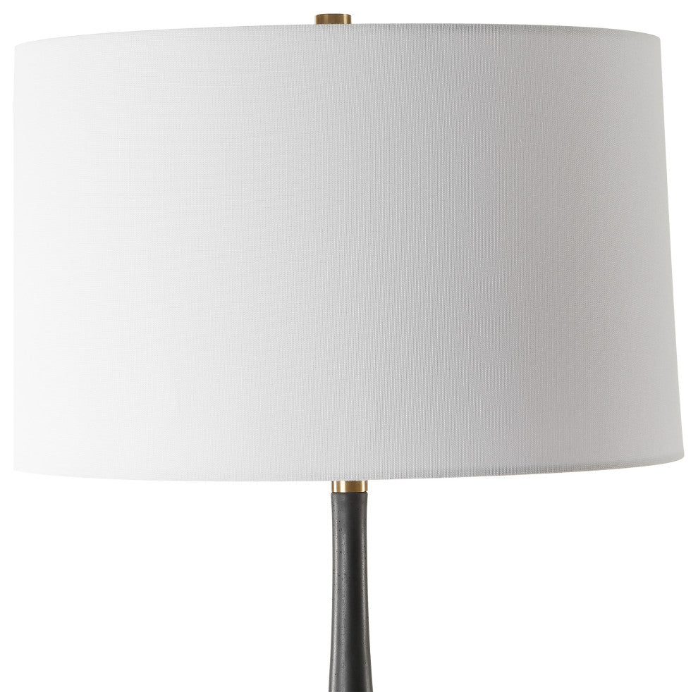 Uttermost Nocturnal Black Table Lamp
