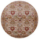 Ahgly Company Indoor Round Mid-Century Modern Area Rugs, 3' Round