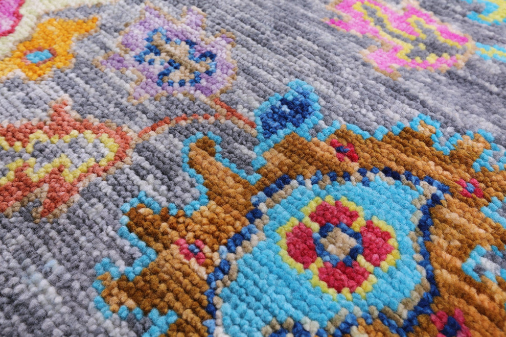 6' 2" X 9' 0" Turkish Oushak Handmade Wool Rug - Q14841