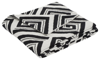 Safavieh Veda Throw, Black/Ivory