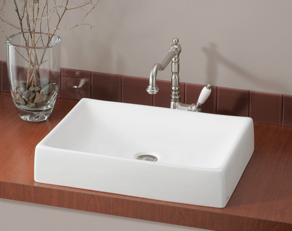 Cheviot Products Quattro Vessel Sink, White