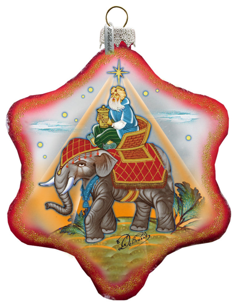 Miracle Nativity Showflack Ornament