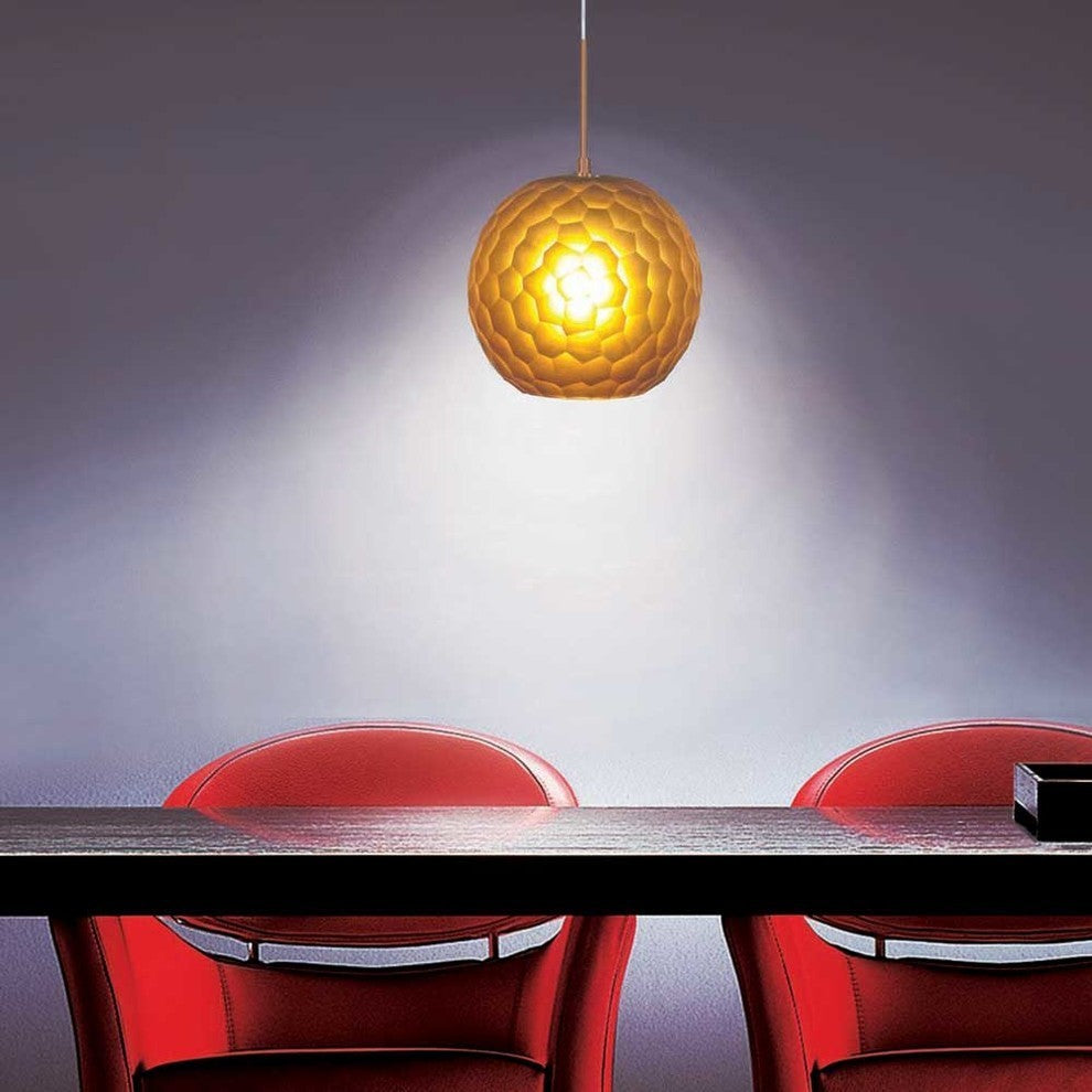 Light Low Voltage Pendant And Canopy Kit, Amber Bronze, Amber Bronze